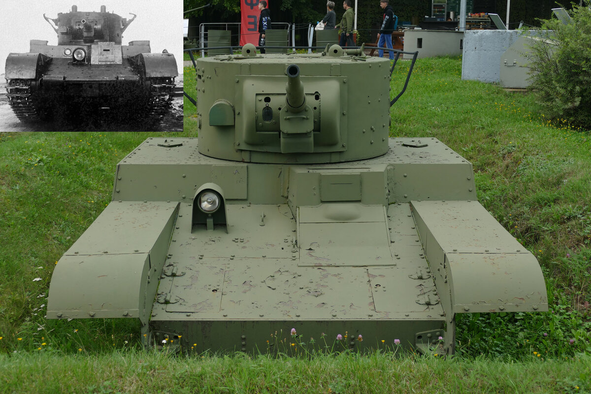 Вполне возможно, что это один из танков установочной партии.