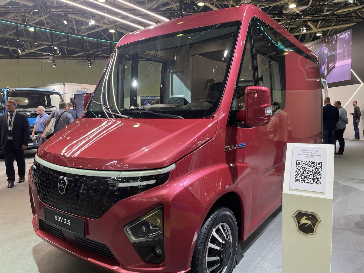 Электрическая ГАЗель для служб доставки 