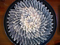 Сашими из фугу