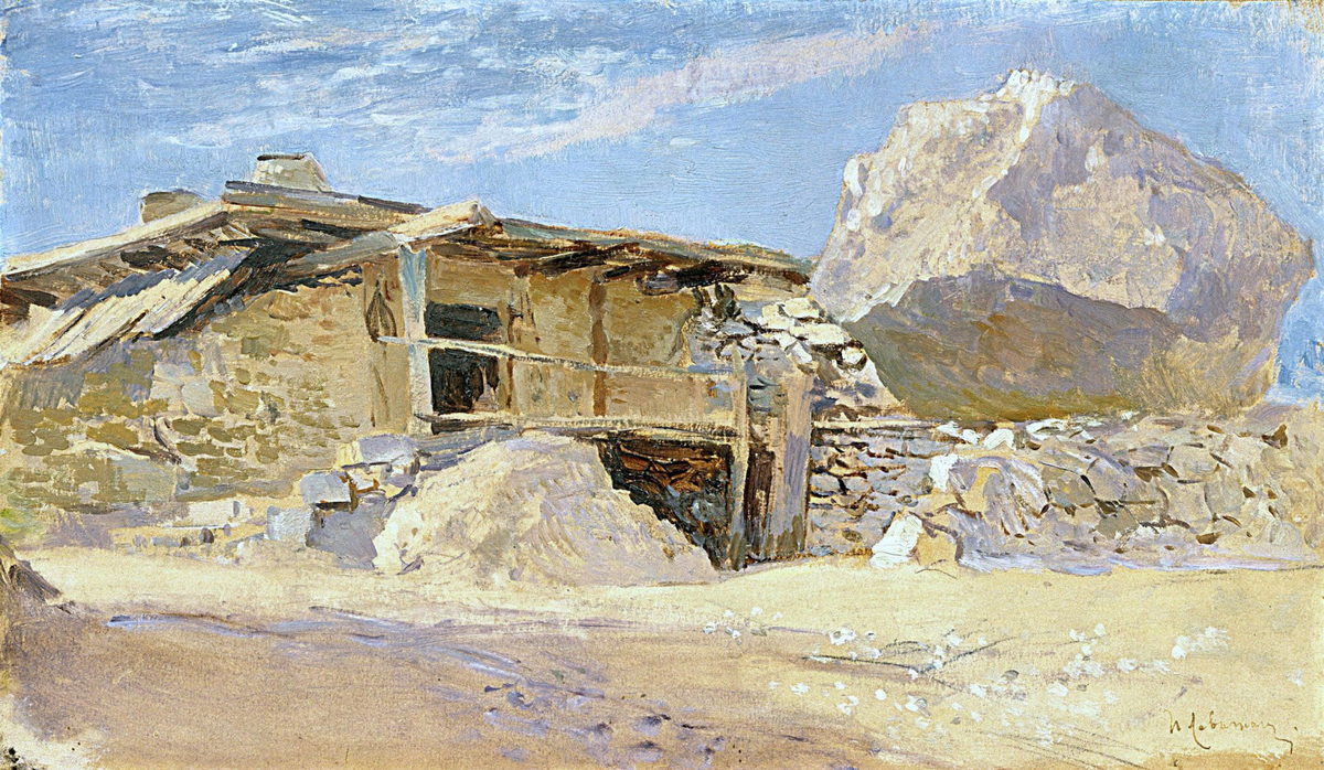 Картина левитана сакля в алупке