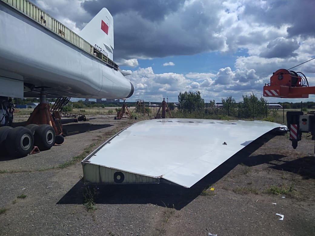 Ту-144 в Жуковском. Фото: Ваньшин В.Ф