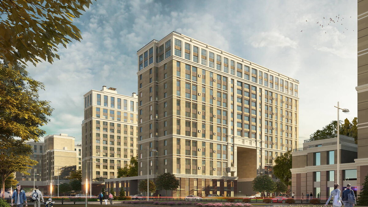 ЖК Promenade. Рендер от застройщика