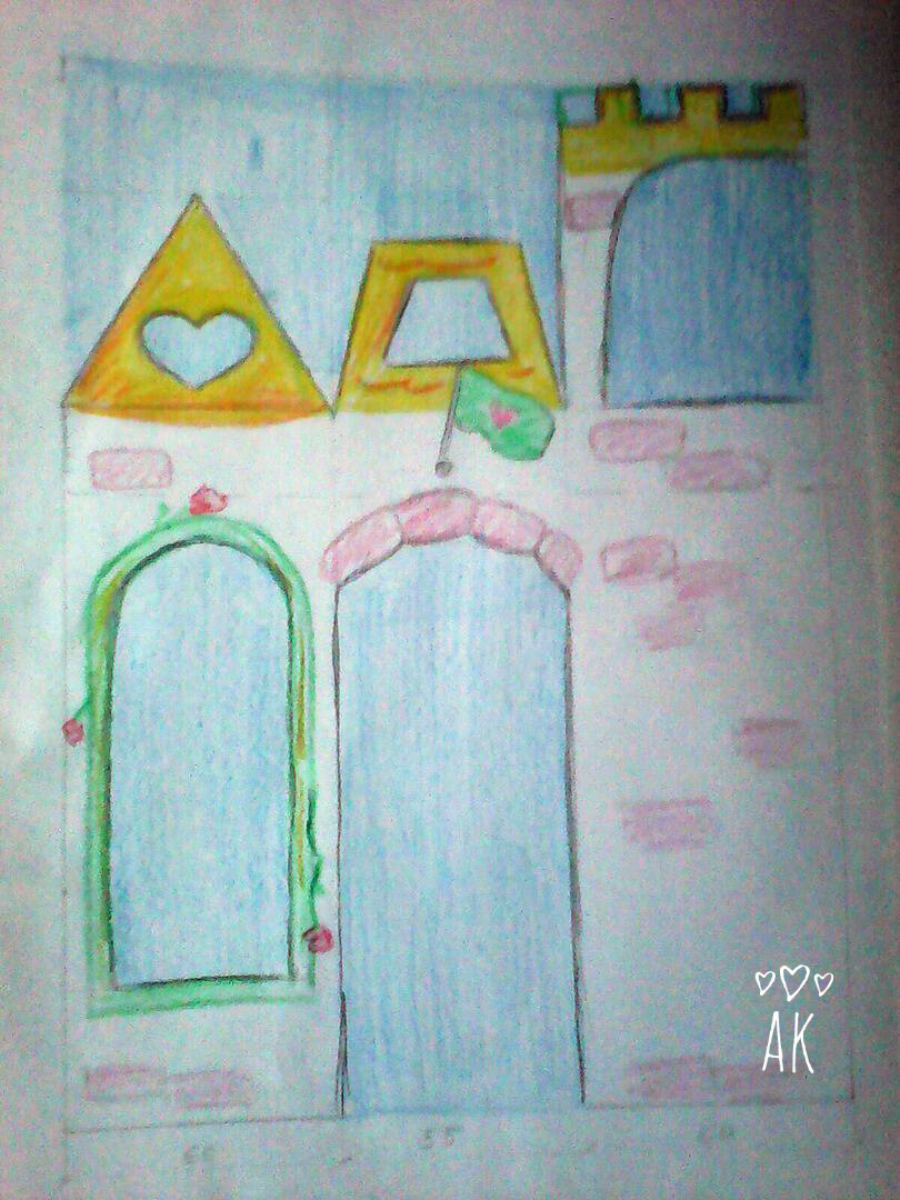 Вот такое розовое  заманилово я придумала для дочери, а покрасила в итоге совсем не так.. Горе, а не мать..