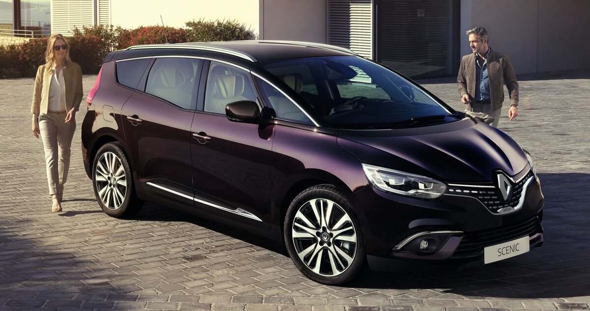 Renault Scenic IV поколения 2016 года, модель представлена на европейском рынке, про Россию пока речь не идёт. Фото с сервиса Яндекс Картинки.
