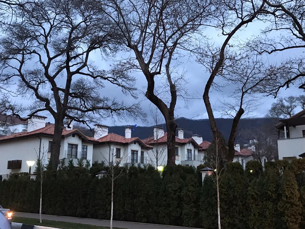 Вечерние прогулки по Геленджику зимой. 