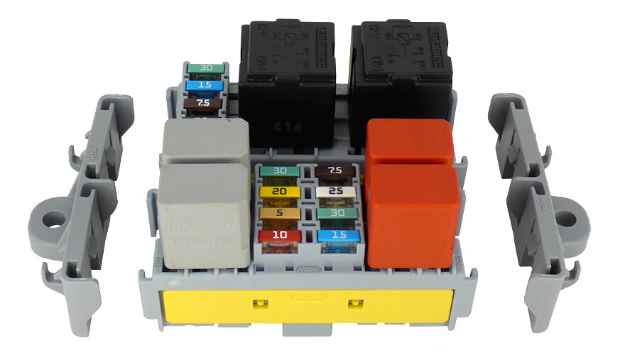 Сборка с использованием  держателей 2-ух  модулей.