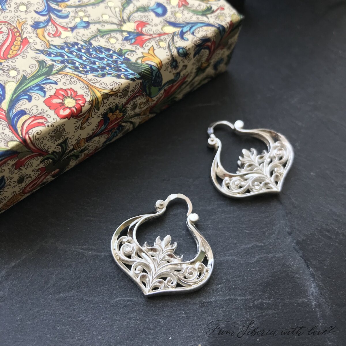 Серьги, From Siberia with love (https://www.siberian-collection.ru)