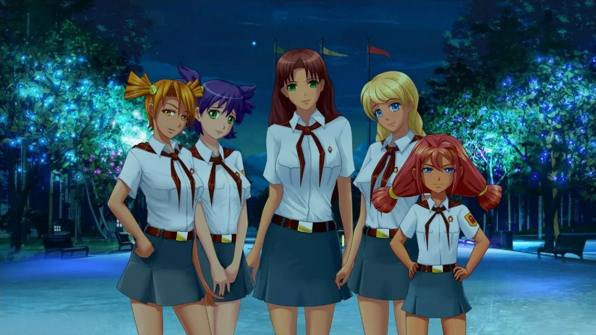 Как звали вожатую. Вожатые в лагере. Эверластинг саммер. Ольга дмитриева бесконечное лето. Вожатые рсо.