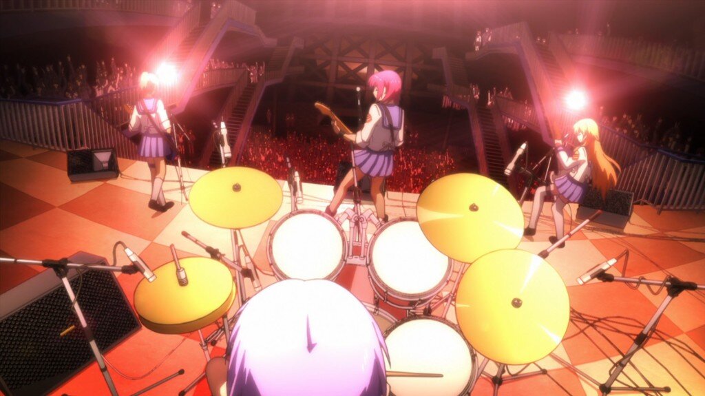 Кадр из аниме Ангельские ритмы