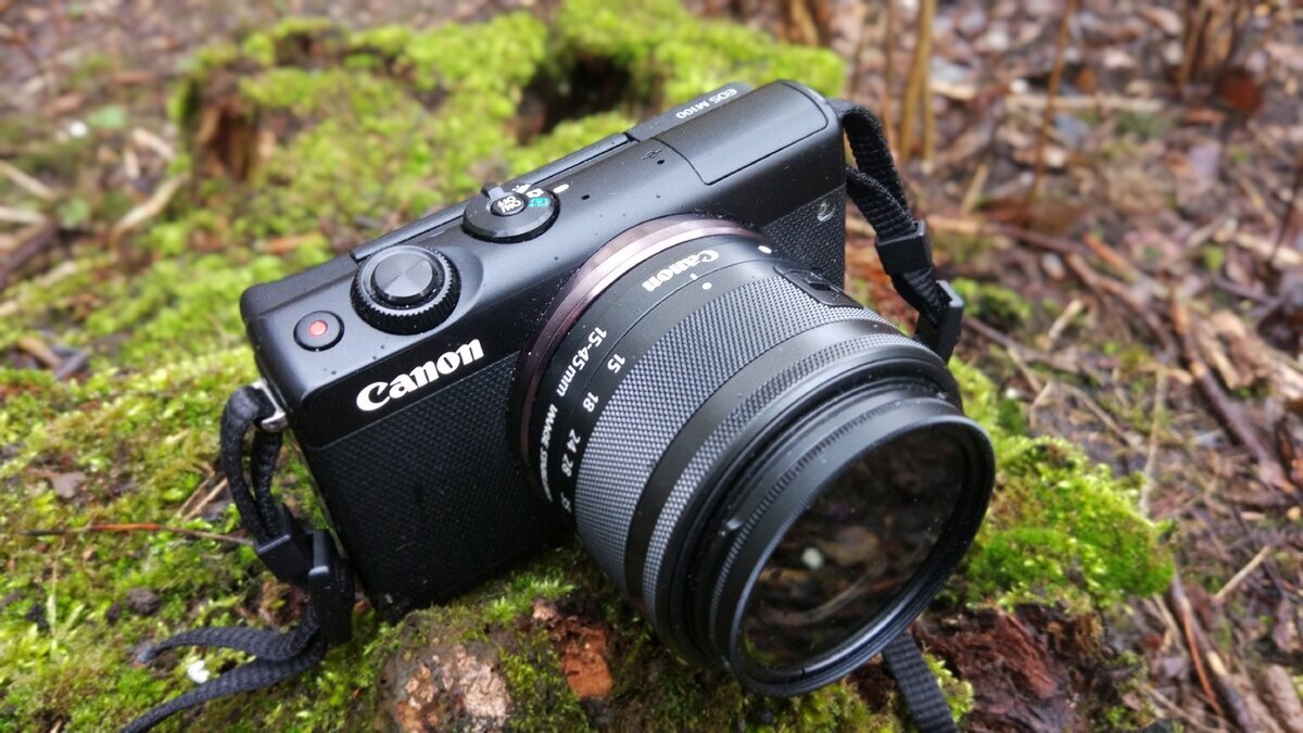 Фотоаппарат-компакт Canon EOS M100 - идеальный для селфи со щуками