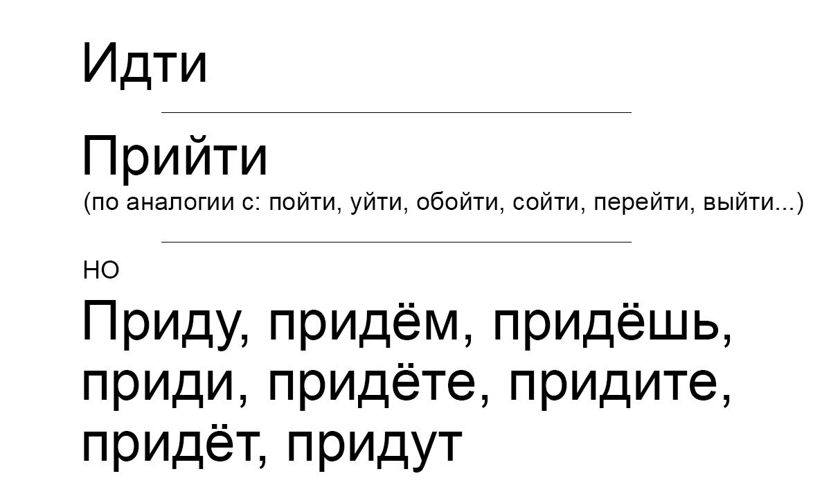 Сейчас прийду или приду