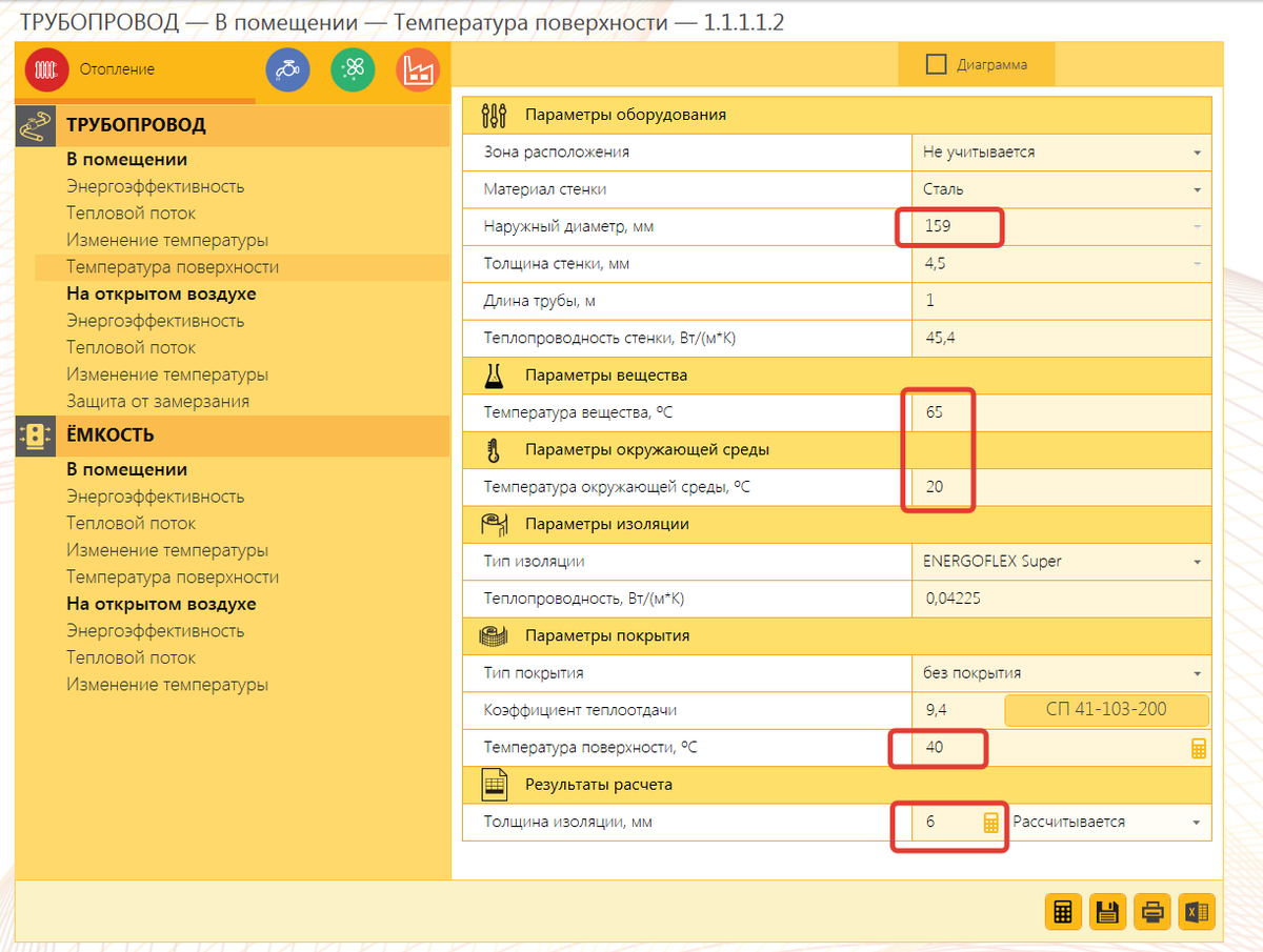 Калькулятор толщины изоляции. Расчет толщины тепловой изоляции. Толщина тепловой изоляции паропроводов. Какой должна быть температура на поверхности тепловой изоляции.