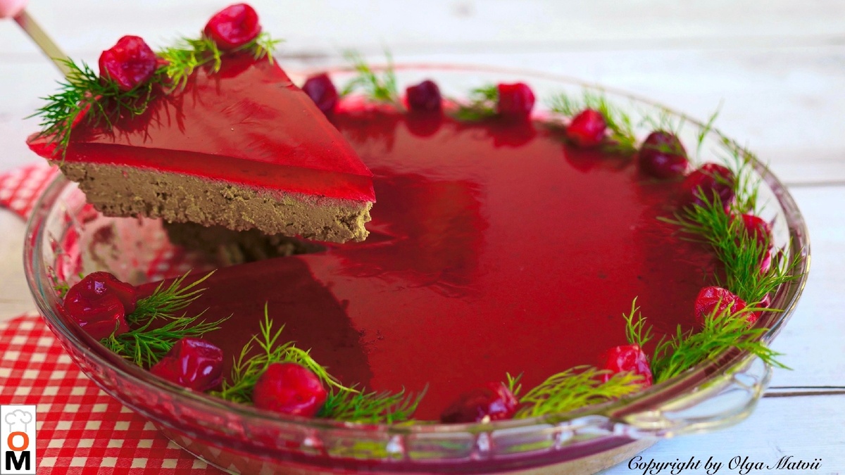 Печеночный паштет по-праздничному