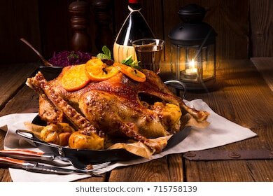 Жаренный лебедь