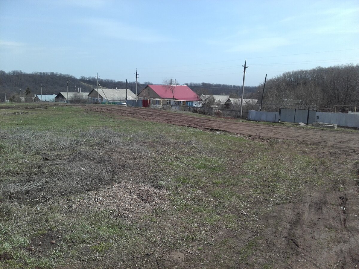 село просыпается после зимы