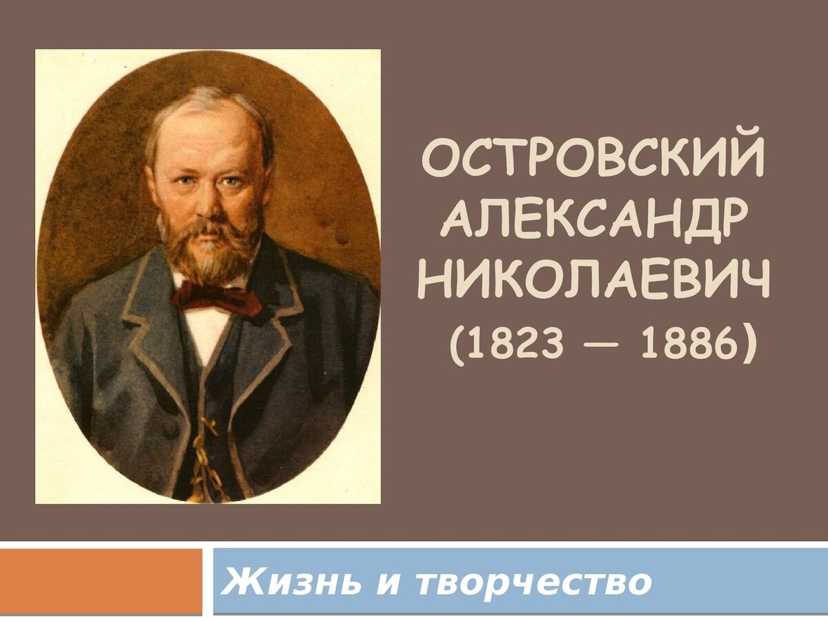 200 лет островскому презентация