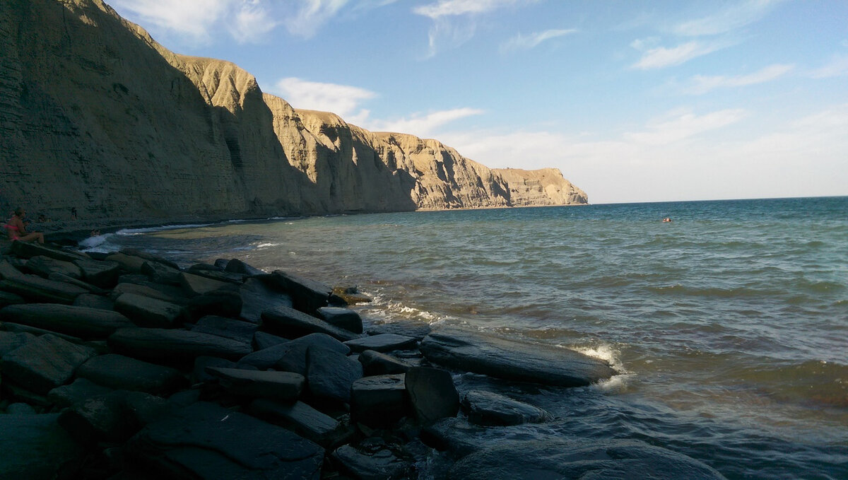 Дикий пляж. Мыс Меганом