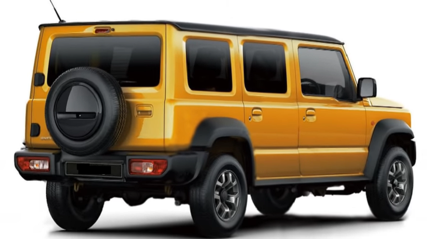 Рендер 5 - дверный Suzuki Jimny