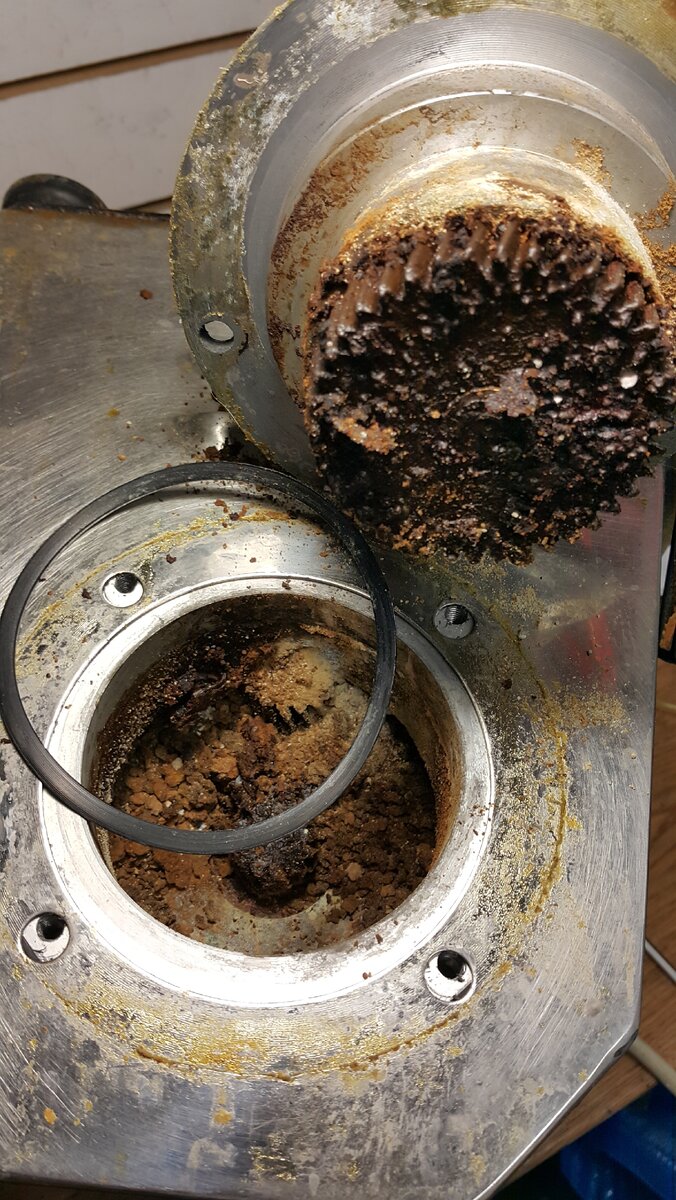 Это ещё одна мясорубка со сгнившим редуктором.