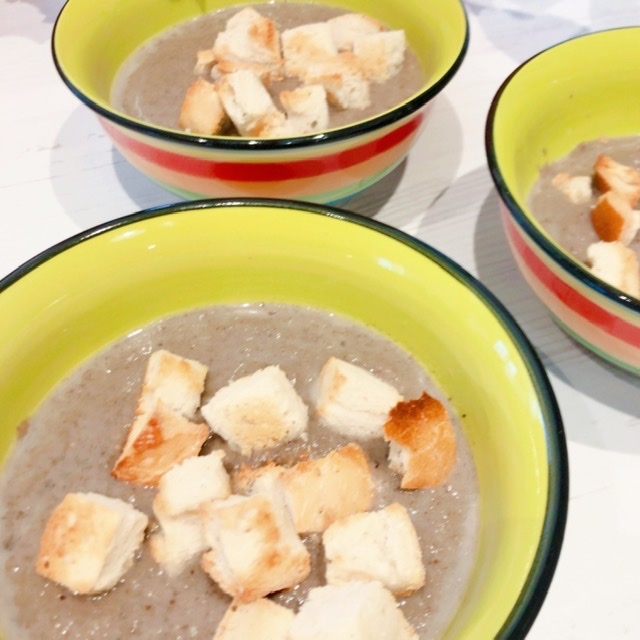 Суп-пюре грибной