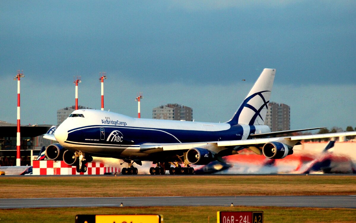 Boeing-747 ABC в Шереметьево. Фото: instagram.com/v_nebo_smotri