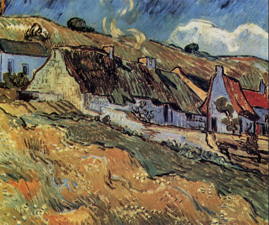 «Хижины». 1890 г. Холст, масло.