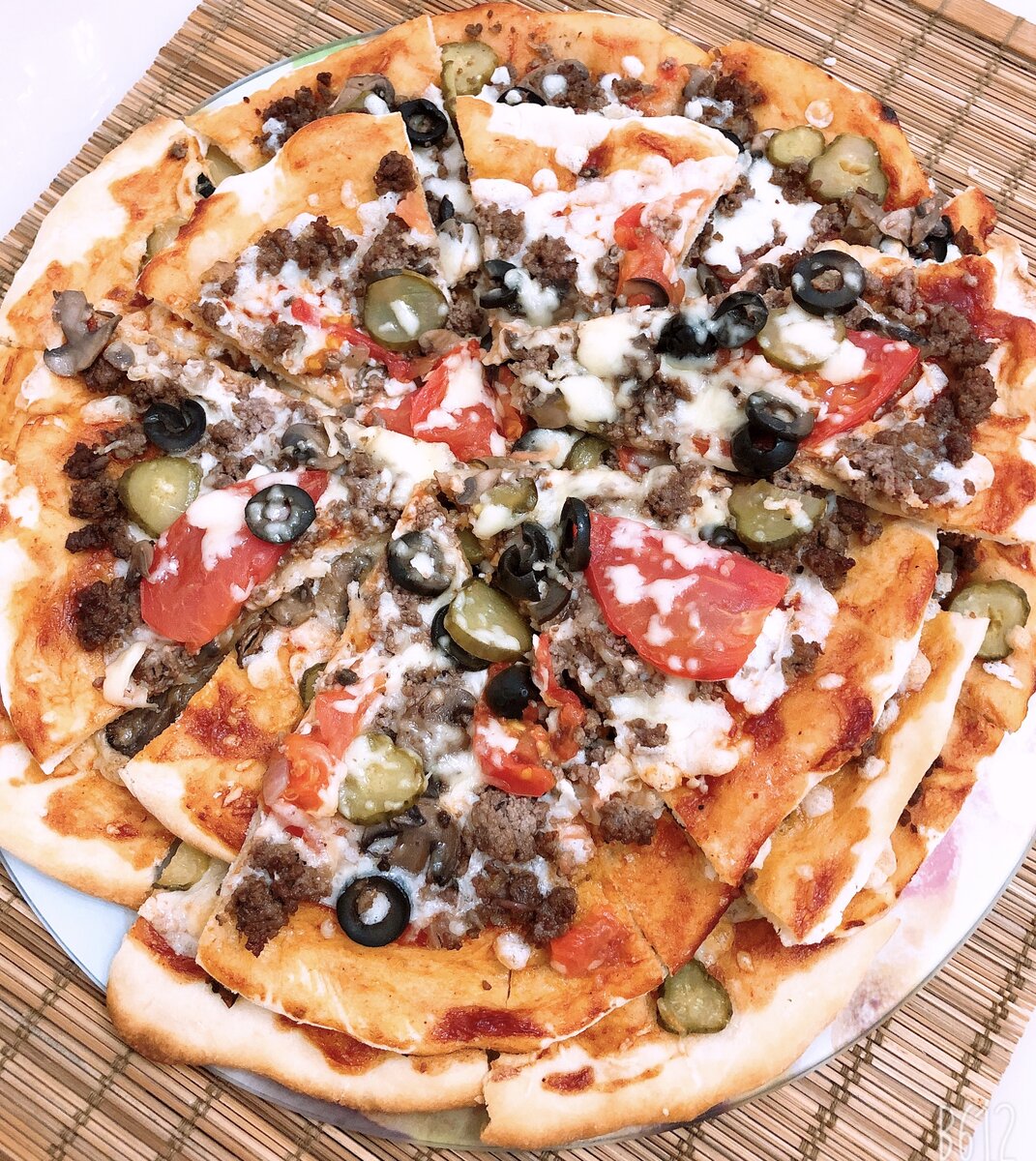Домашняя пицца🍕 