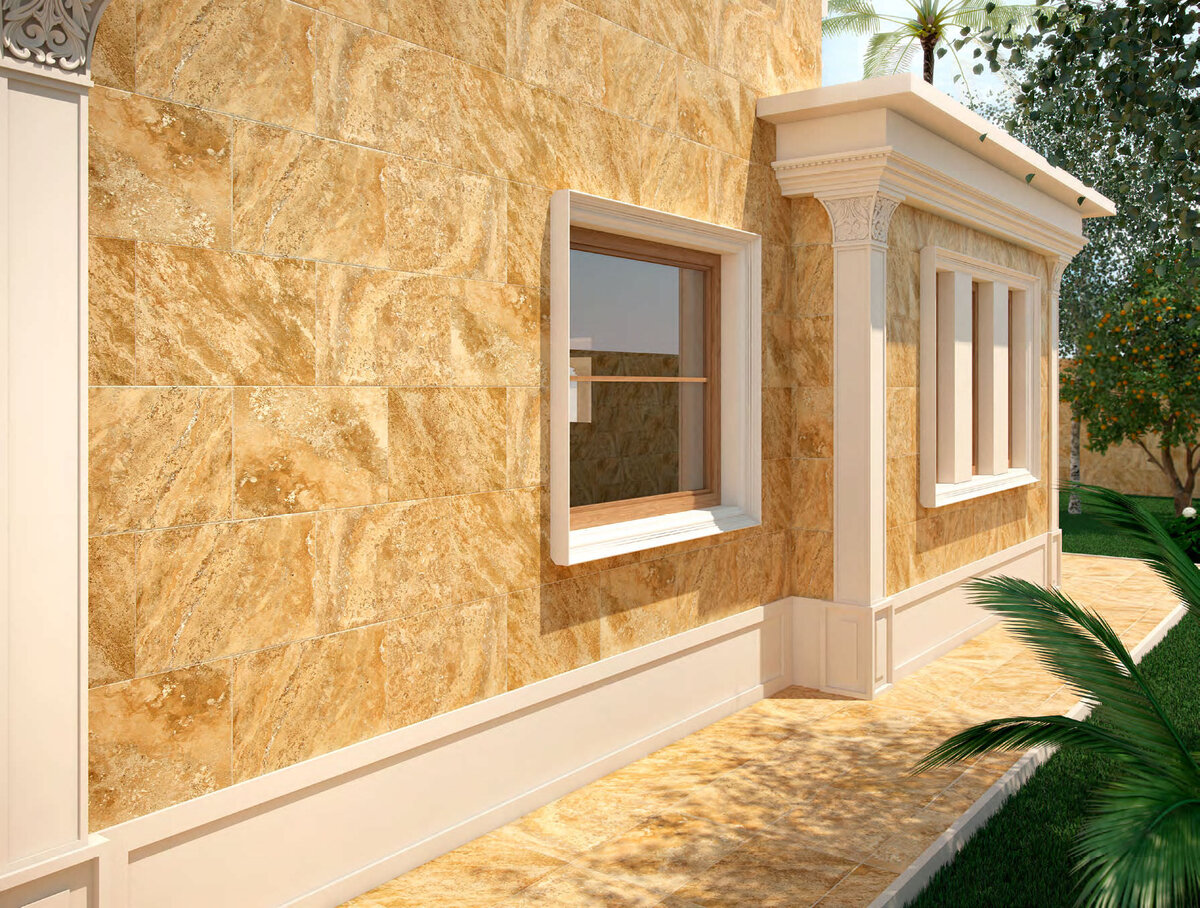 ГИБКИЙ КАМЕНЬ В ОФОРМЛЕНИИ ФАСАДА (ЭКСТЕРЬЕР)