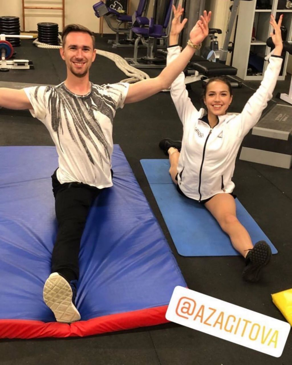 Даниил Глейхензауз и Алина Загитова, источник: инстаграм teamzagitova