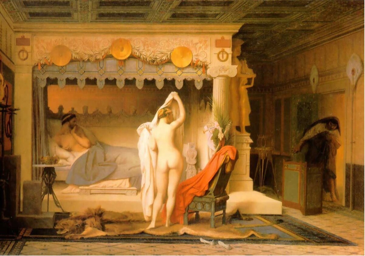 Жан-Леон Жером, «Царь Кандавл», 1859