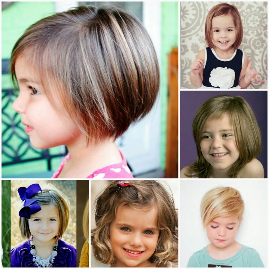Какую стрижку можно сделать на длинные волосы для детей