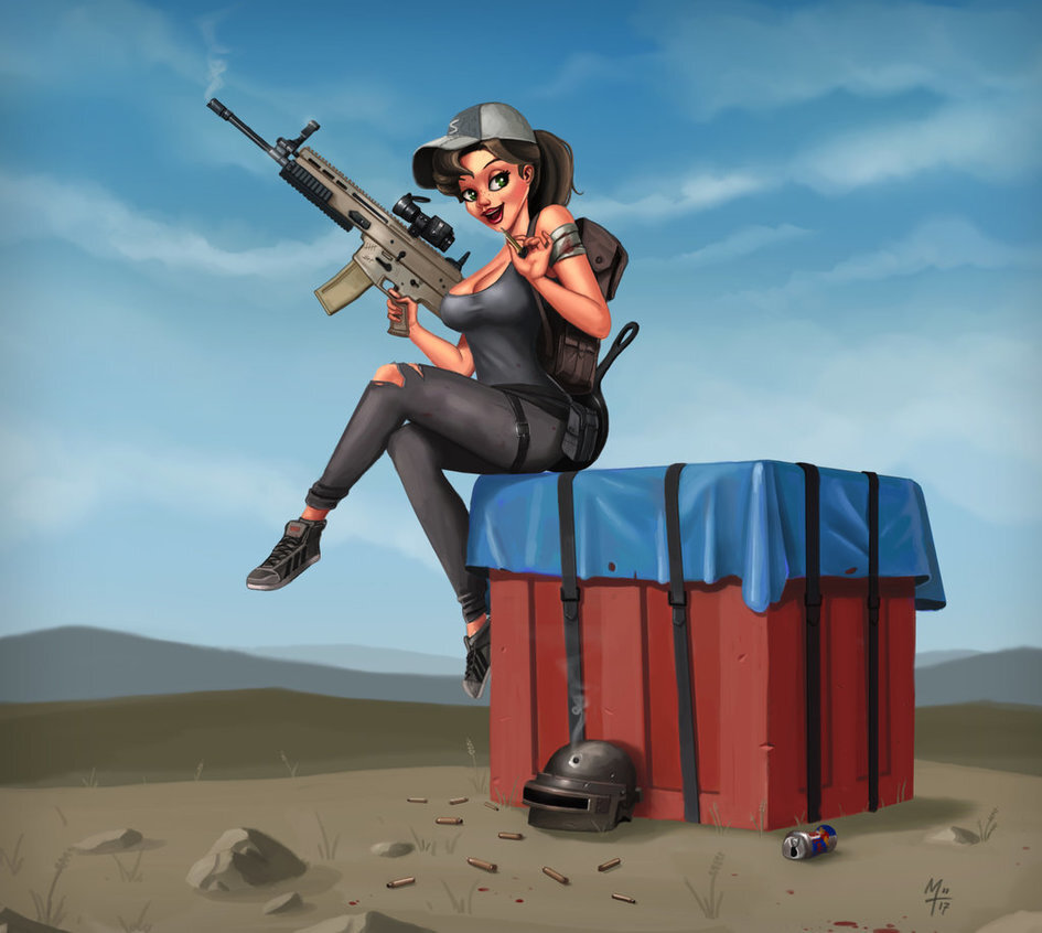 3d model girl pubg фото 82