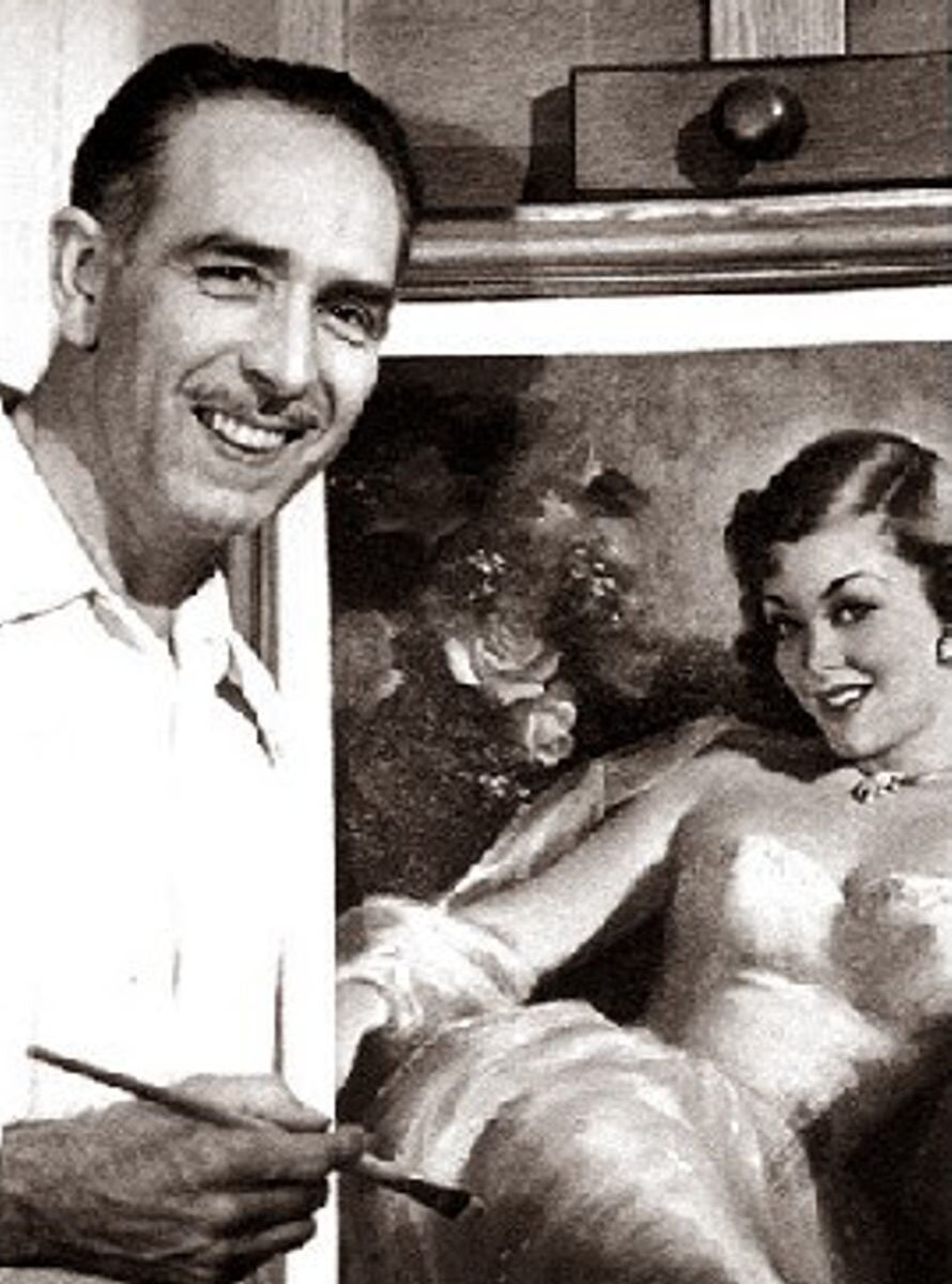 Пинап-художник Арт Фрам (Art Frahm)
