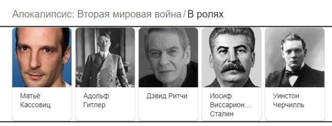 Как вам "актёрский" состав?