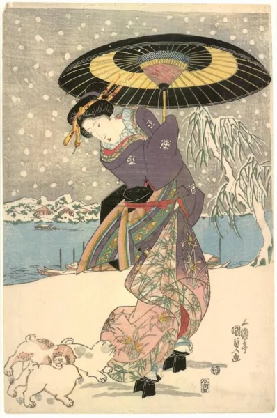 Японская гравюра