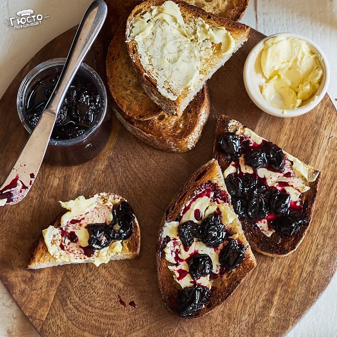 Быстрое вишнёвое варенье