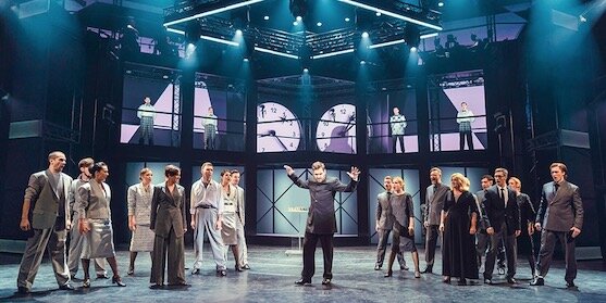 Кадр из Мюзикла "Шахматы"