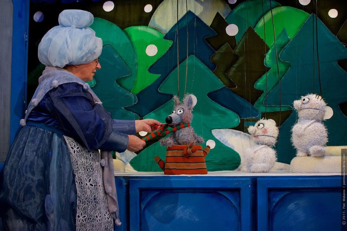 Спектакль «Сказки Бабушки Зимы» / Фото: пресс-служба Минкультуры РК