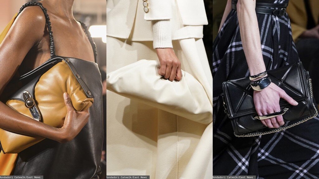 Сумки для ношения в руке: Proenza Schouler, Ralph&Russo, Alexander McQueen (фото East News)