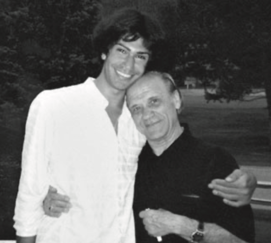 С Петром Антоновичем Пестовым. 1995 год.