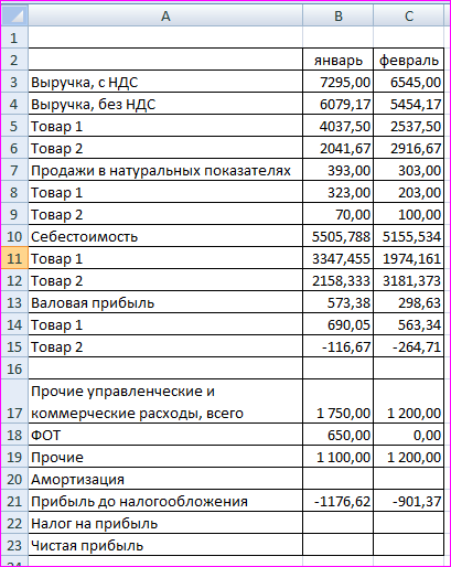 Бдр в excel образец