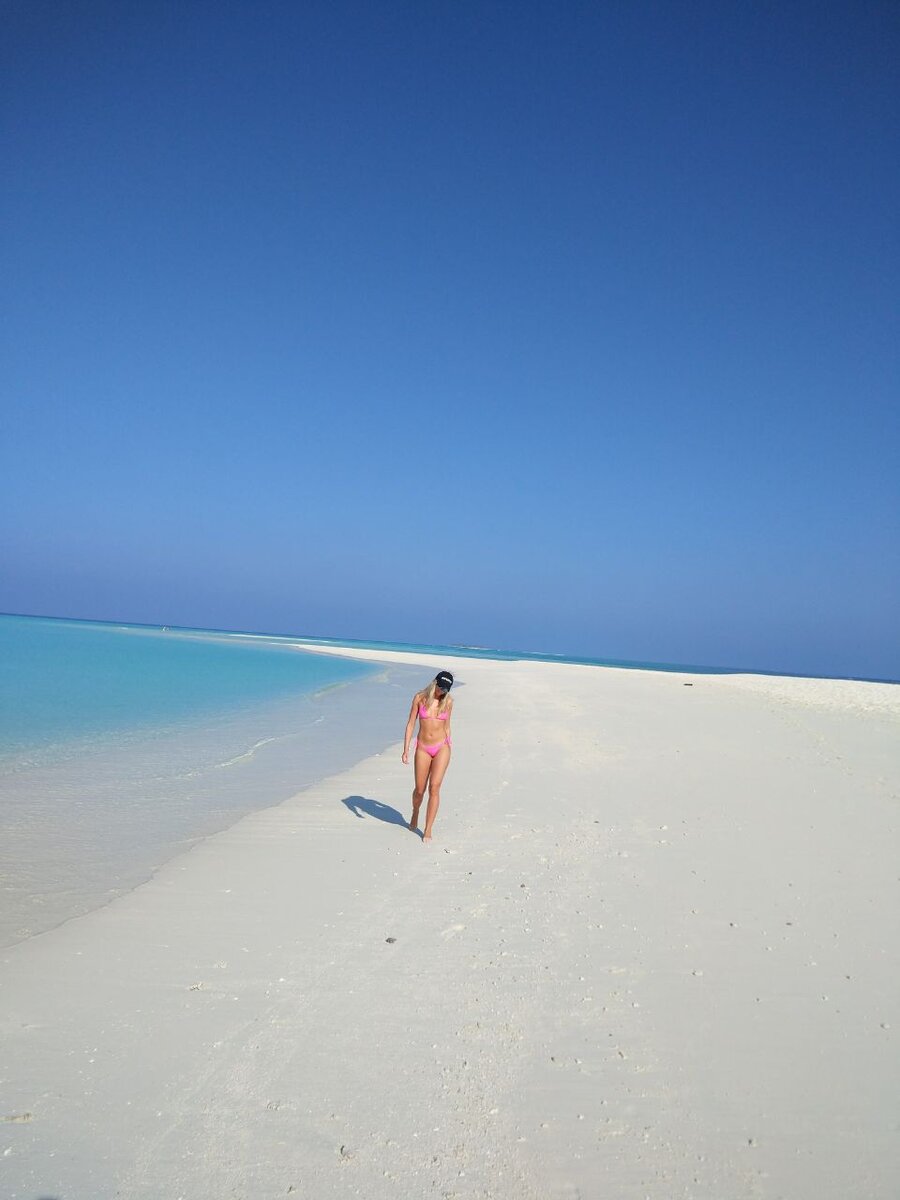 Коса на острове