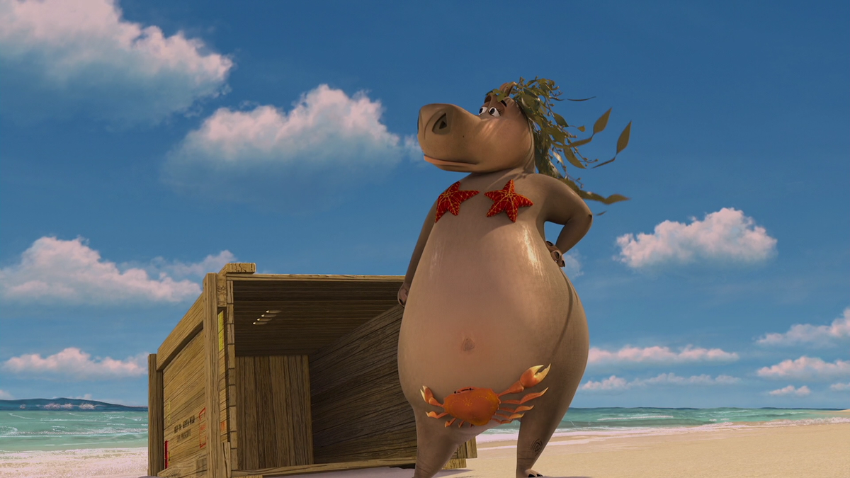 Помните Глорию из м/ф Мадагаскар? 