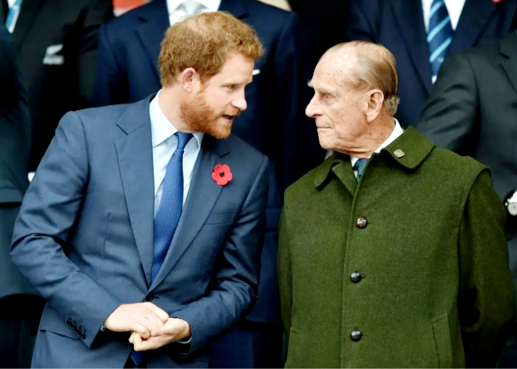 Гарри и герцог Эдинбургский