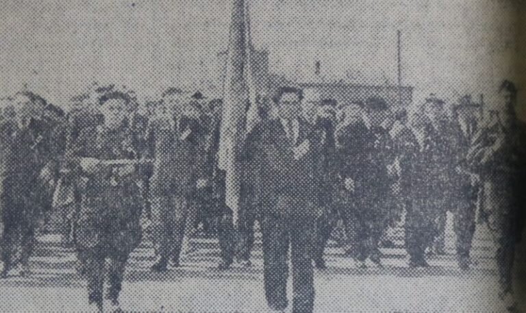 8 мая 1965 года на Привокзальной площади. «Витебский рабочий», 9 мая 1965 года