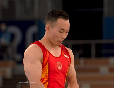 Сяо же Тем. Китай. Баллы: 14,7. Сложность 6,2: