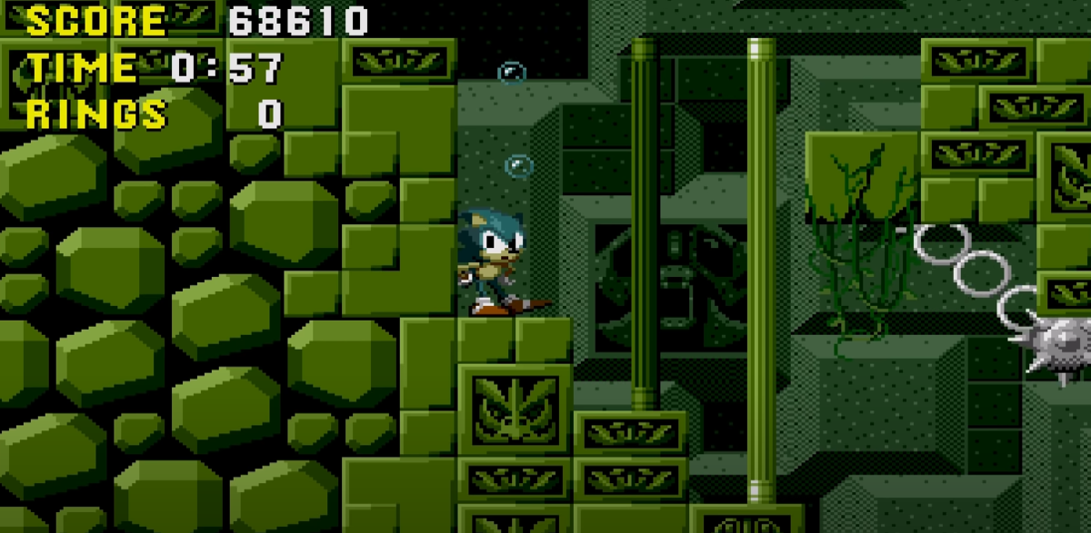 Соник. Тонет