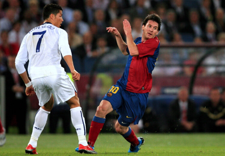 Роналду и Месси