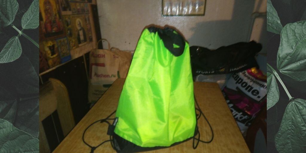 Вот в такой вот сумочке был профсоюзный подарок