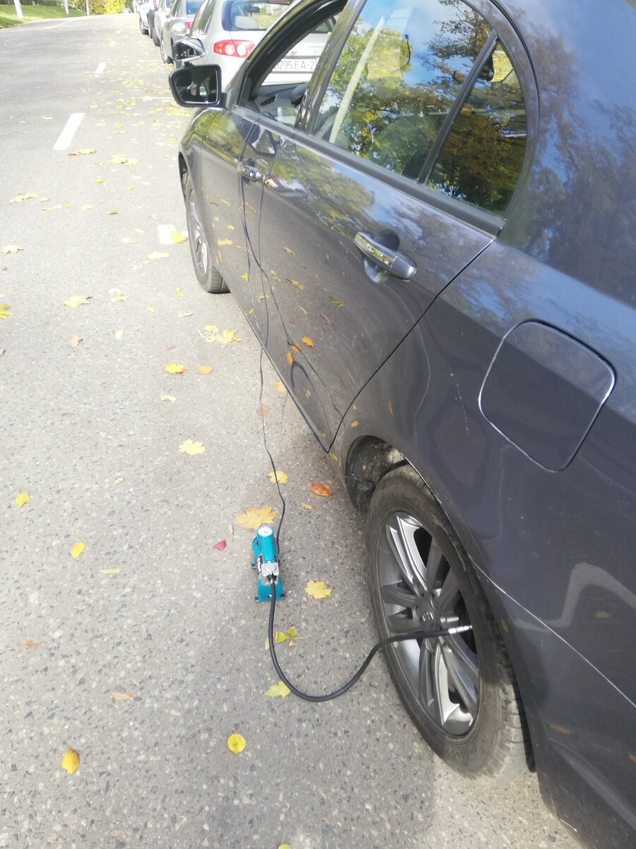 Сезонная подкачка шин... Не слышали?